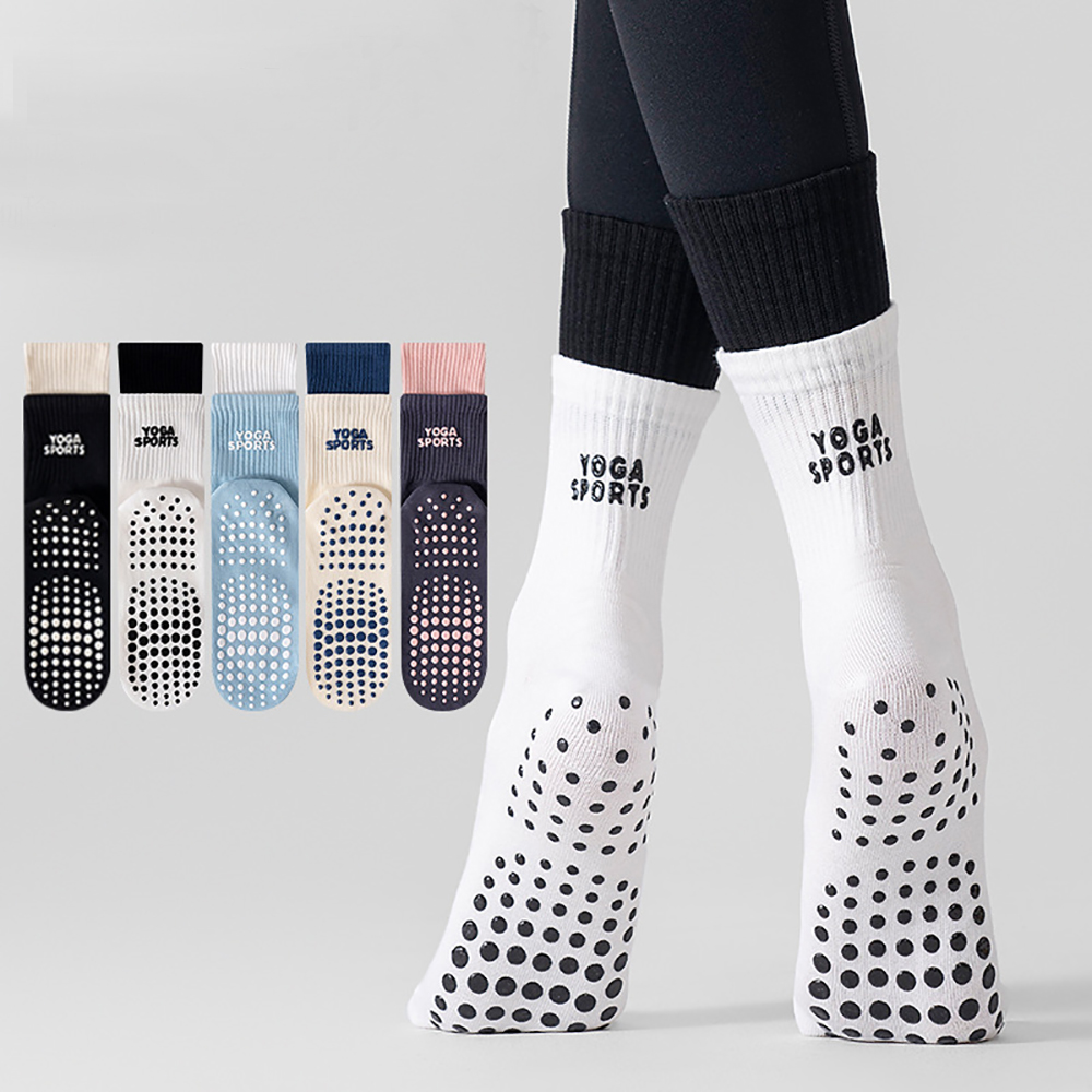 Pilates & Yoga Vida - Professional Double Stack Yoga Socks Trend